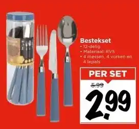 Vomar Voordeelmarkt Bestekset aanbieding