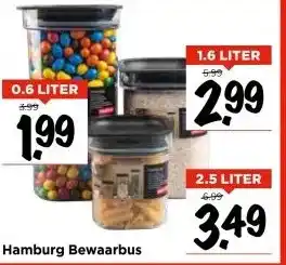 Vomar Voordeelmarkt Hamburg Bewaarbus aanbieding