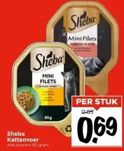 Vomar Voordeelmarkt Sheba Kattenvoer aanbieding