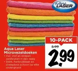 Vomar Voordeelmarkt Aqua Laser Microvezeldoeken aanbieding