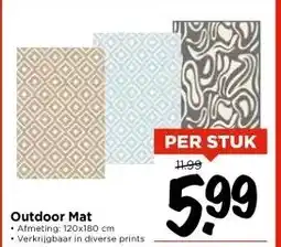 Vomar Voordeelmarkt Outdoor Mat aanbieding