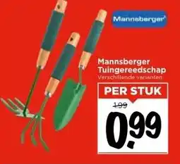 Vomar Voordeelmarkt Mannsberger Tuingereedschap aanbieding