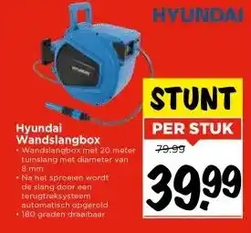 Vomar Voordeelmarkt Hyundai Wandslangbox aanbieding