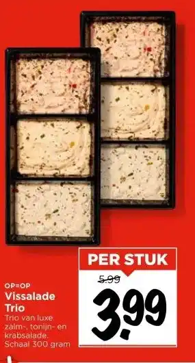 Vomar Voordeelmarkt Vissalade Trio aanbieding