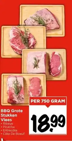 Vomar Voordeelmarkt BBQ Grote Stukken Vlees aanbieding