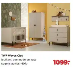 Baby-Dump TWF Waves Clay aanbieding
