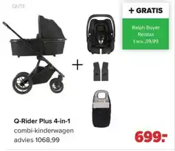 Baby-Dump Q-Rider Plus 4 in 1 aanbieding