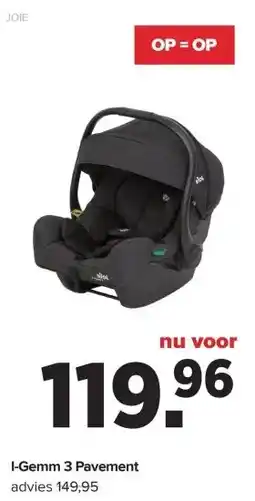 Baby-Dump I-Gemm 3 Pavement aanbieding