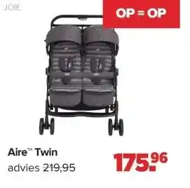 Baby-Dump Aire Twin aanbieding