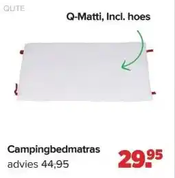 Baby-Dump Campingbedmatras aanbieding