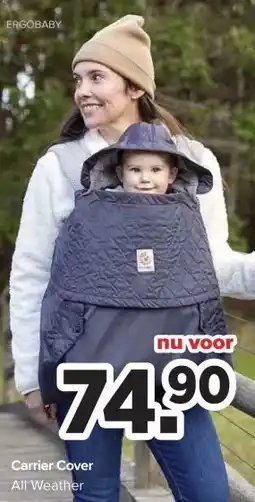 Baby-Dump Carrier Cover All Weather aanbieding