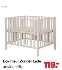 Baby-Dump Box Fleur Zonder Lade aanbieding