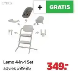 Baby-Dump Lemo 4 in 1 Set aanbieding