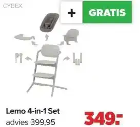 Baby-Dump Lemo 4 in 1 Set aanbieding