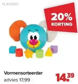 Baby-Dump Vormensorteerder aanbieding