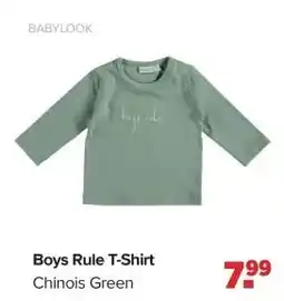 Baby-Dump Boys Rule T-Shirt aanbieding