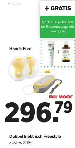 Baby-Dump Dubbel Elektrisch Freestyle aanbieding