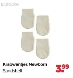 Baby-Dump Krabwantjes Newborn aanbieding