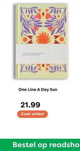 The Read Shop One Line A Day Sun aanbieding