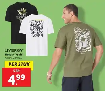 Lidl Heren-T-shirt aanbieding
