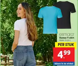 Lidl Dames-T-shirt aanbieding