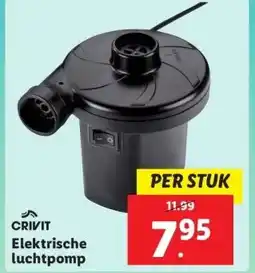 Lidl Elektrische luchtpomp aanbieding