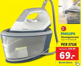 Lidl PHILIPS Stoomgenerator aanbieding