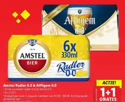 Lidl Amstel Radler 0.0 & Affligem 0.0 aanbieding