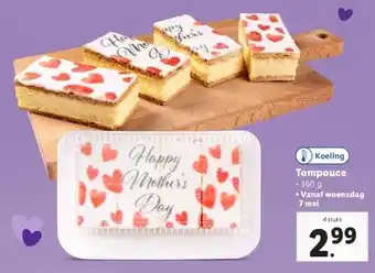 Lidl Koeling Tompouce aanbieding