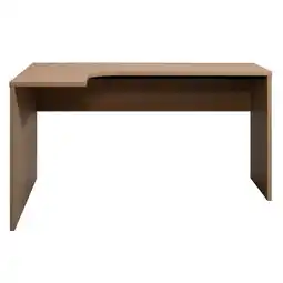 Leen Bakker Bureau Alex links - naturel - 150x120x78 cm aanbieding