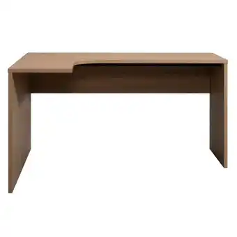 Leen Bakker Bureau Alex links - naturel - 150x120x78 cm aanbieding