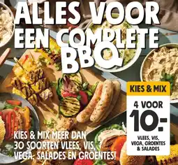 Jumbo VLEES, VIS, VEGA, GROENTES & SALADES aanbieding