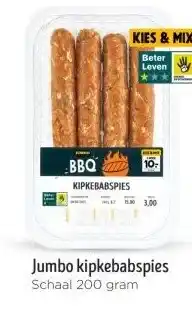 Jumbo Jumbo kipkebabspies aanbieding