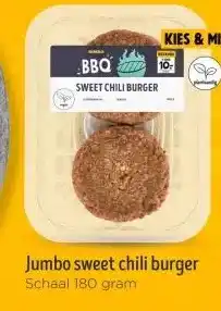 Jumbo Jumbo sweet chili burger aanbieding