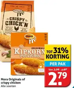 Hoogvliet Mora Originals of crispy chicken aanbieding