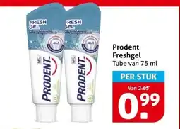 Hoogvliet Prodent Freshgel aanbieding