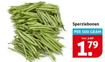 Hoogvliet Sperziebonen aanbieding