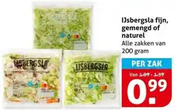 Hoogvliet IJsbergsla fijn, gemengd of naturel aanbieding