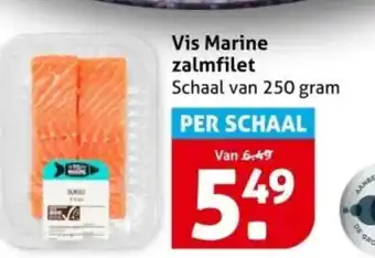 Hoogvliet Vis Marine zalmfilet aanbieding