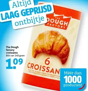 Hoogvliet The Dough factory croissants aanbieding