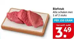 Hoogvliet Biefstuk aanbieding