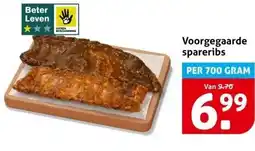 Hoogvliet Voorgegaarde spareribs aanbieding