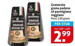 Hoogvliet Granarolo grana padano of parmigiano reggiano aanbieding