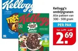 Hoogvliet Kellogg's ontbijtgranen aanbieding