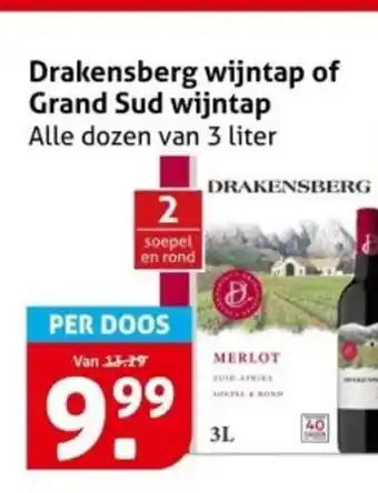 Hoogvliet Drakensberg Merlot aanbieding