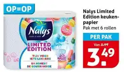 Hoogvliet Nalys Limited Edition keuken papier aanbieding