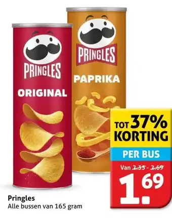 Hoogvliet Pringles aanbieding