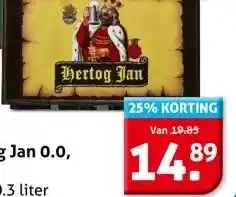 Hoogvliet Hertog Jan aanbieding