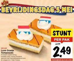 Vomar Voordeelmarkt Luxe Oranje Tompouces aanbieding