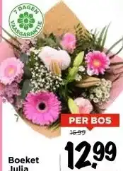 Vomar Voordeelmarkt Boeket aanbieding